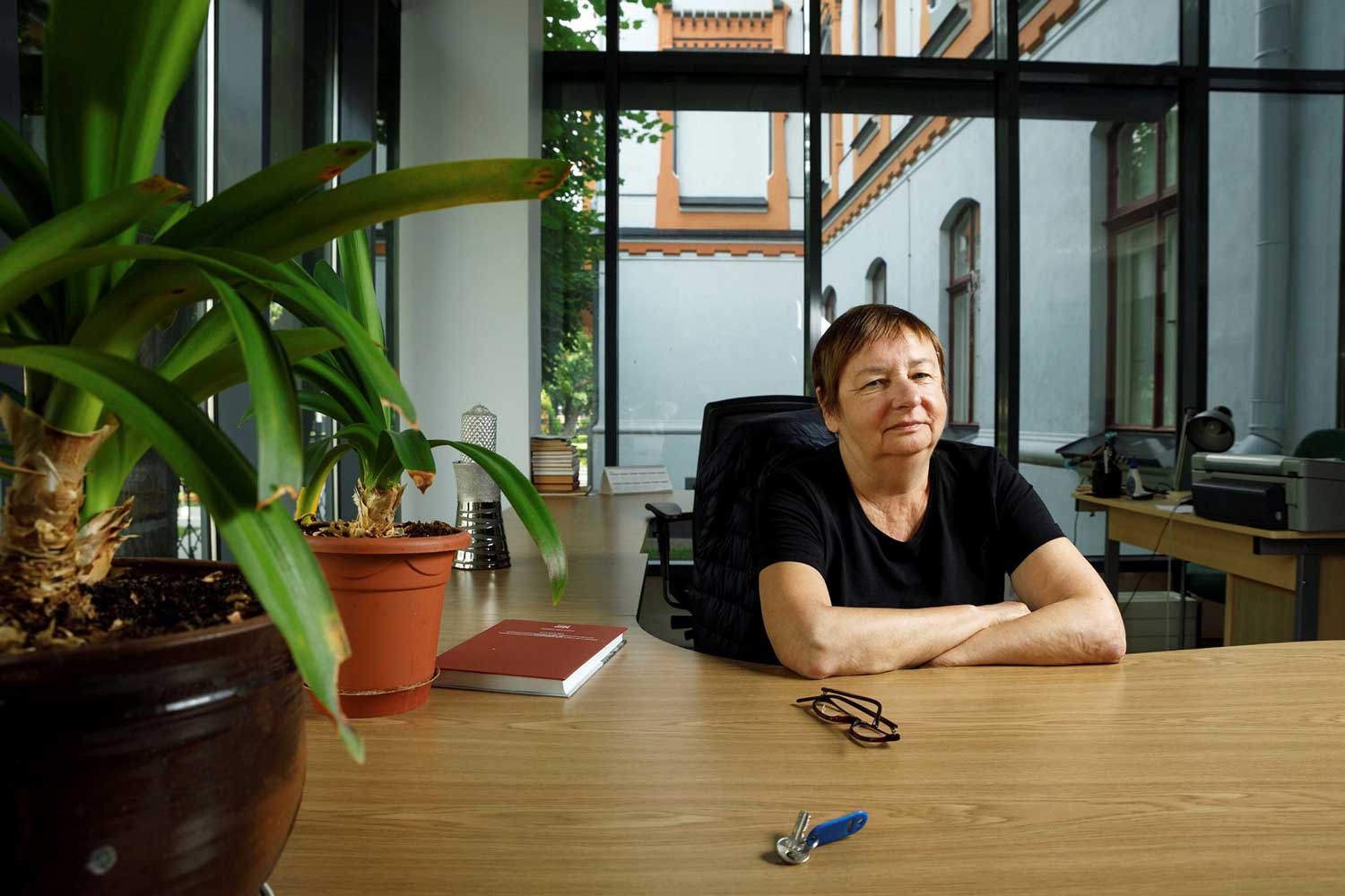 Vēsturniece un pētniece Daina Bleiere. Rīga, 27.07.2020.