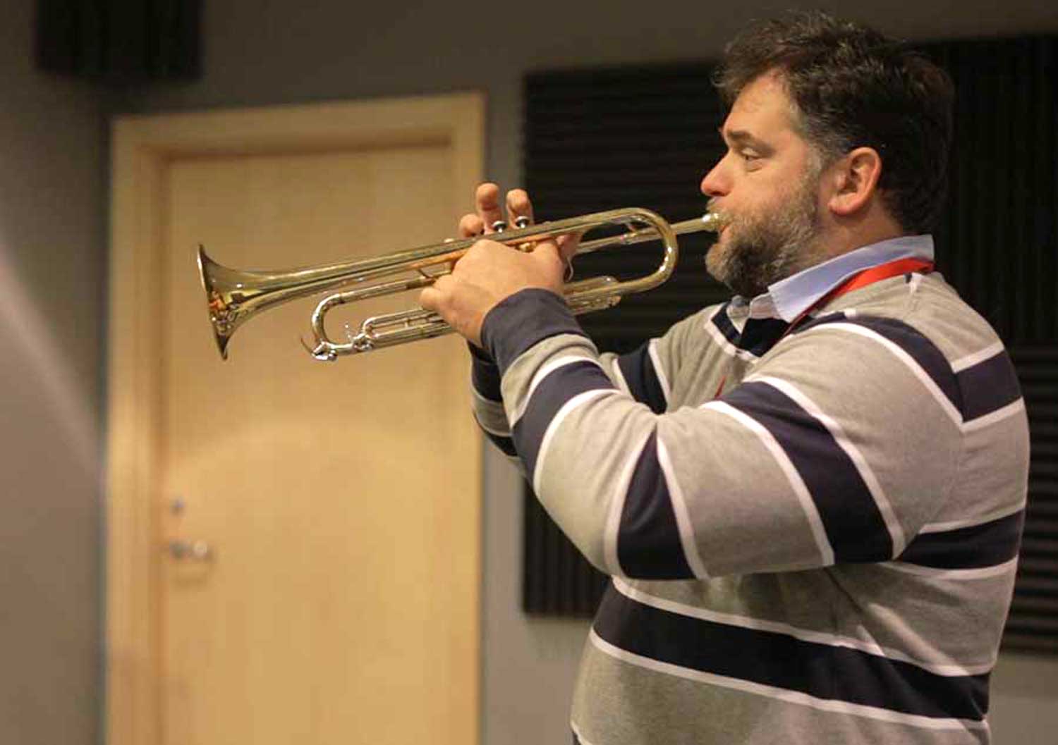 Audio ieraksts Nacionālās enciklopēdijas šķirklim "trompete".