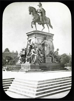Frīdriha Vilhelma III piemineklis Berlīnē.