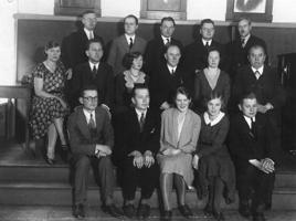 Pieminekļu valdes darbinieki, 01.10.1931.