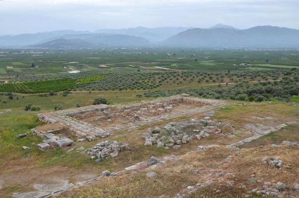 Hēraiona atliekas Argolidas reģionā. Grieķija, 2014. gads.