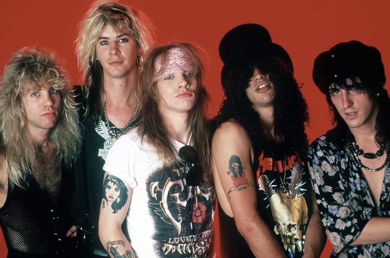 Guns N’Roses. Detroita, ASV, 1988. gads.