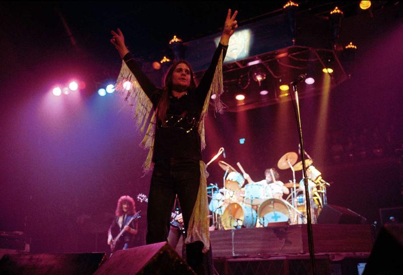 Black Sabbath koncerts Madison Square Garden arēnā. Ņujorka, ASV, 1976. gads.