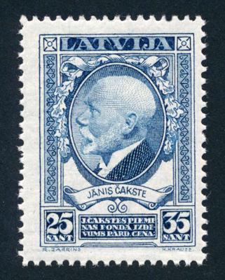Vēsturiskā Latvijas pastmarka.
