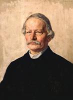 Karls Štaufers-Berns (Karl Stauffer-Bern). "Gustavs Freitāgs". 1887. gads.