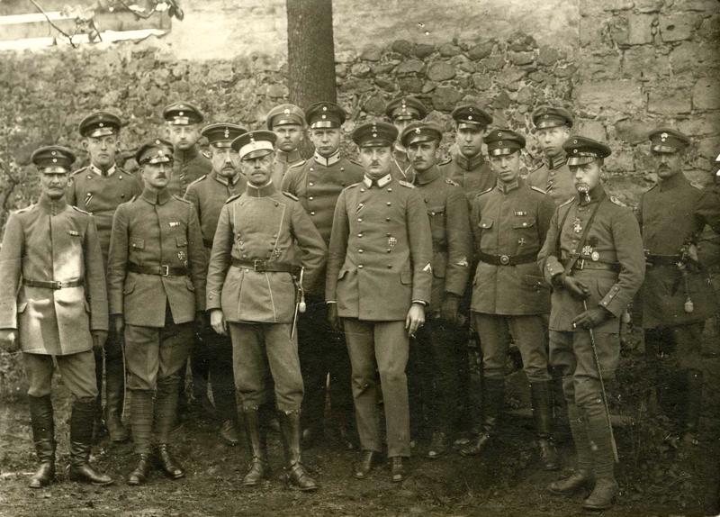Rietumu brīvprātīgo armijas vācu karavīri. 1919. gada vasara.