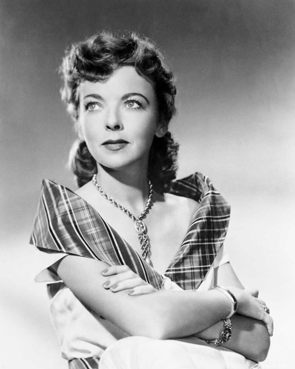 Aida Lupino. Ap 1950. gadu.