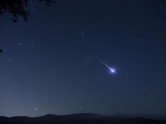 Perseīdu meteors. 2013. gads.