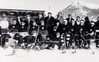 Latvijas hokeja izlase pasaules meistarsacīkstēs. Davosa, 1935. gads.