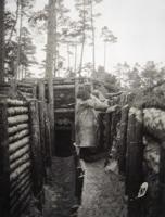 27. jēgeru bataljona jēgeri sardzē austrumu frontē. 1916. gads.