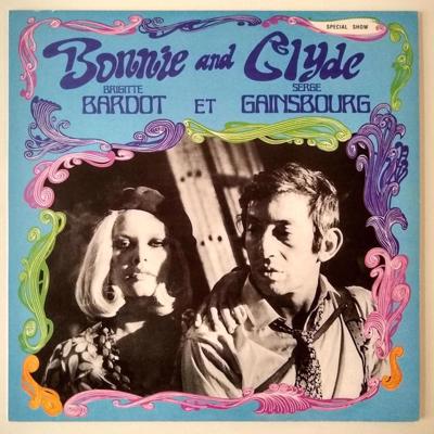 Serža Gensbūra un Brižitas Bardo albums Bonnie and Clyde (1968).