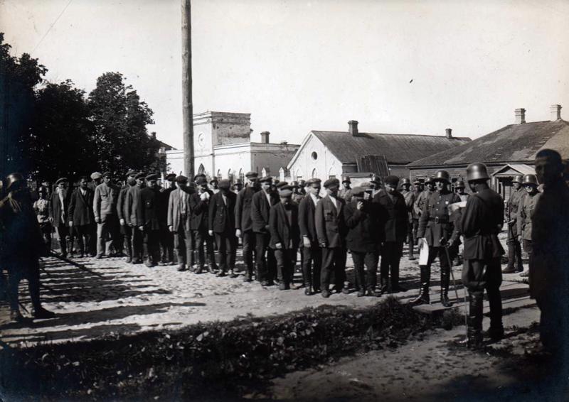 Arestētie Japončiku bandas dalībnieki. Rēzekne, 07.1924.