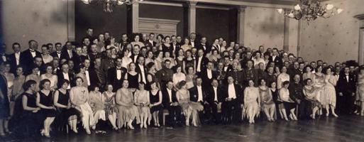 Kalpaka balles dalībnieki. Rīga, 1929. gads.