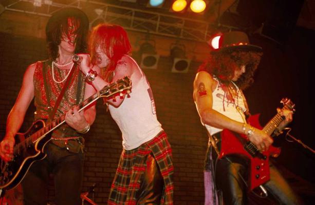 Guns N’Roses. Losandželosa, ASV, 06.06.1985.