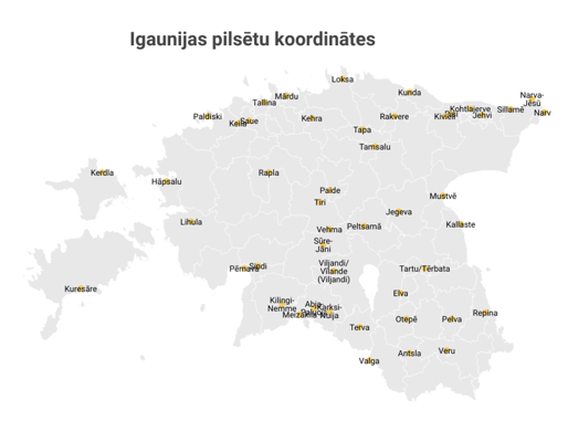 Igaunijas pilsētas.