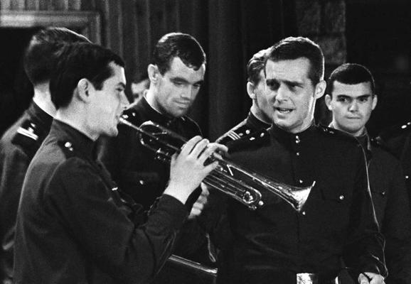 Ansamblis "Zvaigznīte" uzstājas festivālā "Liepājas dzintars". Liepāja, 1967. gads.