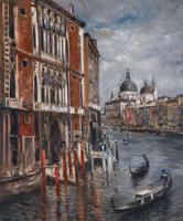 Ludolfs Liberts. "Lielais kanāls Venēcijā". 1930. gads.