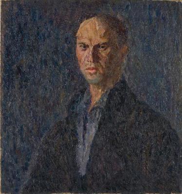 Aleksandrs Drēviņš. "Pašportrets". 1926. gads.