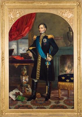 Zviedrijas un Norvēģijas karalis Kārlis XIV Juhans (Karl XIV Johan), dzimis Žans-Batists Bernadots. 1843. gads.