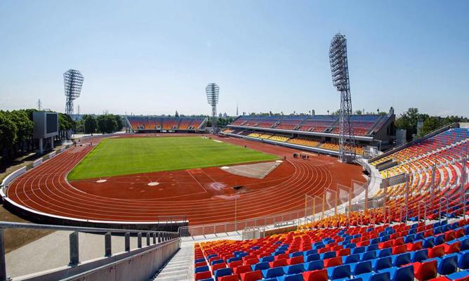 “Daugavas stadions” pēc rekonstrukcijas. 2018. gads.