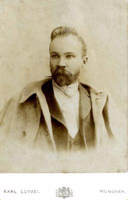 R. Zariņš. Minhene, 1897. gads.