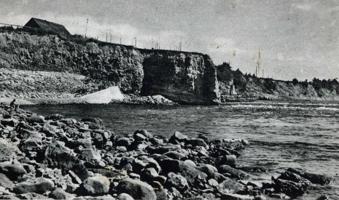 Daugavas krasts pie Pļaviņām. Fotoatklātne. 1930. gads.