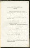 Latvijas un Igaunijas 1923. gada 1. novembra savienības līguma pirmā lapa.