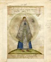 Kurzemes meitene. Zīmējums Hieronīma Johana fon Rēršeida piemiņas albumā. Ap 1600. gadu.