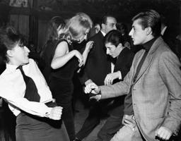 Sadzīves deja – tvists naktsklubā Milānā. Itālija, 29.12.1961.