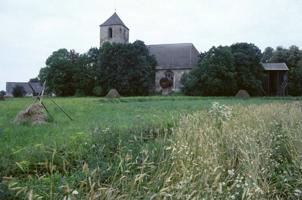 Lestenes baznīca 1993. gadā.
