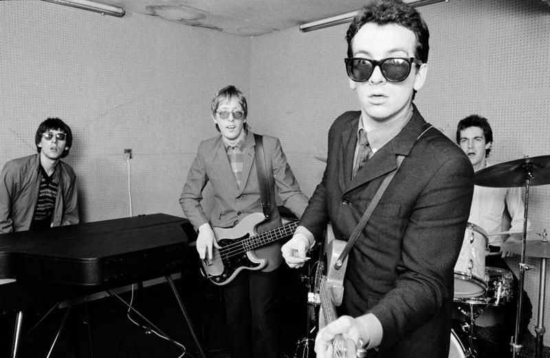 Elviss Kostello un grupa Attractions. Lielbritānija, 1980. gads.