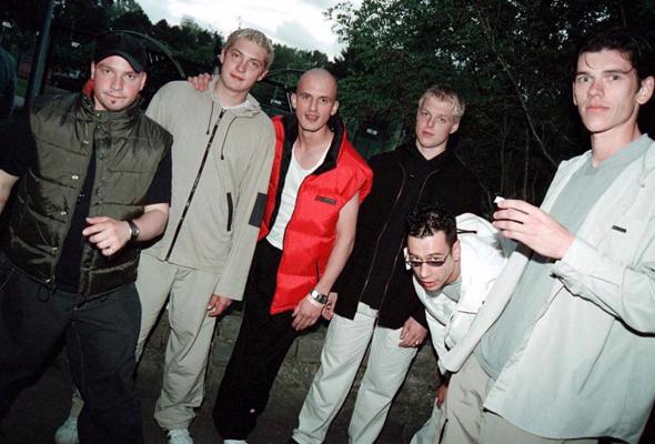 Grupa "Time after Time" festivālā "Liepājas dzintars". 12.08.2000.