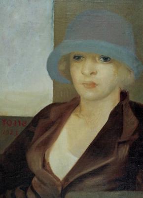 Valdemārs Tone. "G. L. kundzes portrets". 1923. gads.