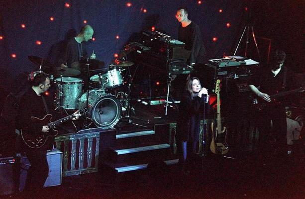 Portishead koncertā Londonā. Lielbritānija, 1995. gads.