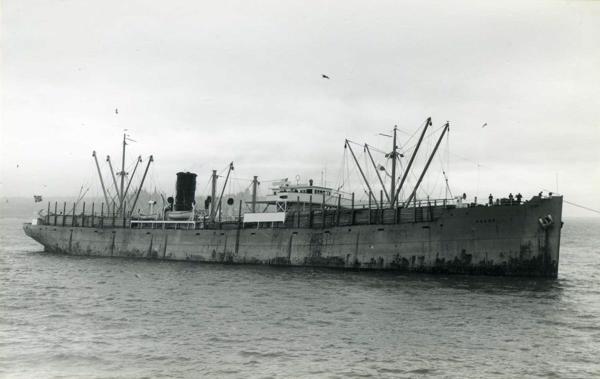 Kuģis "Aakre". 1935.–1939. gads.