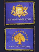 Latvijas Universitātes karogs (abas puses). 10.10.2006.