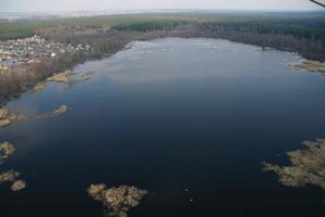 Ļūbasta ezers pavasara palu laikā. 2010. gads.
