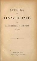 Zigmunda Freida pētījuma “Studijas par histēriju” (Studien über Hysterie, 1895) titullapa.