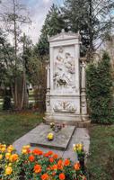 Franča Šūberta kaps Vīnes centrālajā kapsētā. Austrija, 24.03.2017.