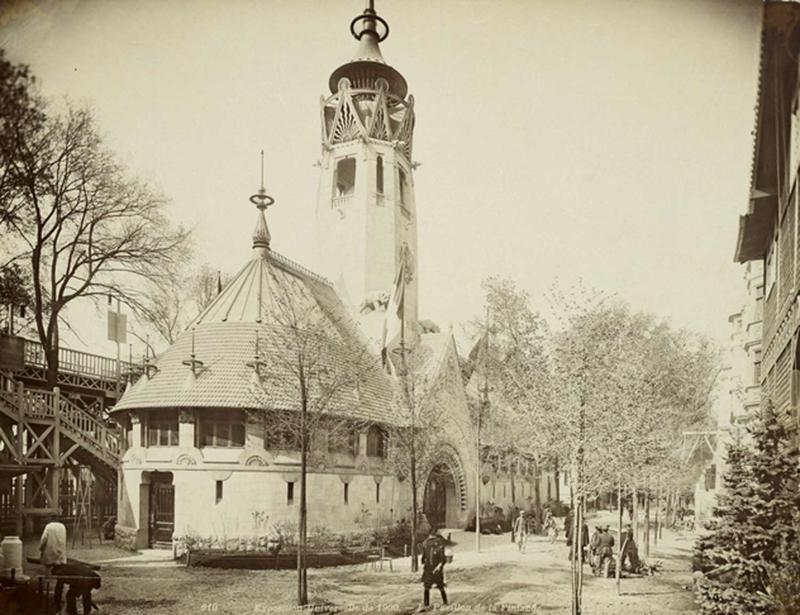 Somu paviljons. Parīze, 1900. gads.