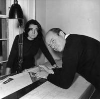Arhitekti Alisone Smitsone un Pīters Smitsons. 20.10.1961.