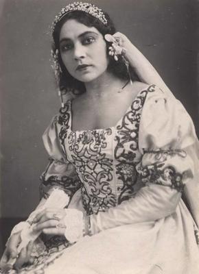 Milda Brehmane-Štengele. Latvijas Nacionālā opera, Rīga, 20. gs. 20. gadi.