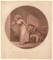 Vertera un Lotes pēdējā tikšanās. Ilustrācija. Londona, 1784. gads.