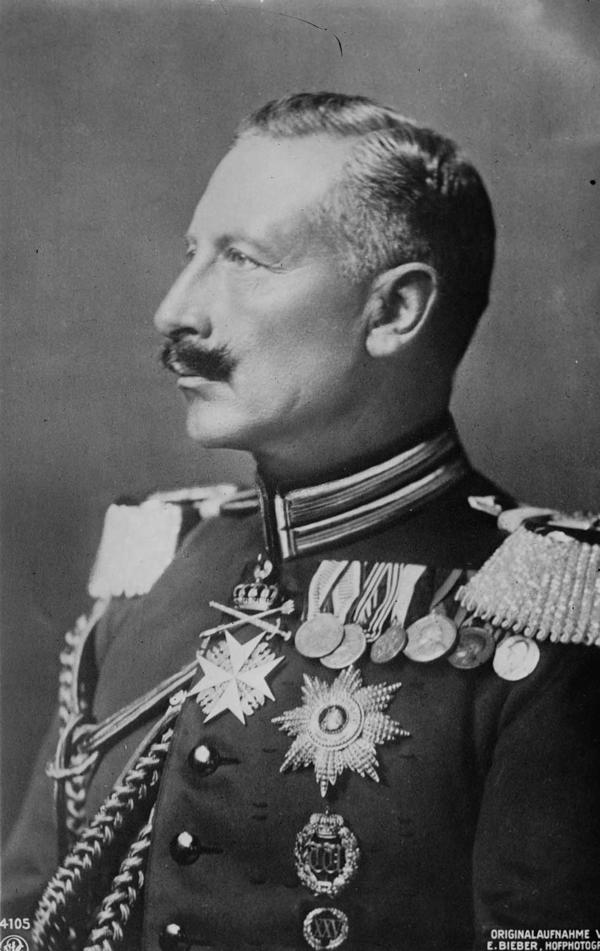 Vilhelms II. 1910. gads.