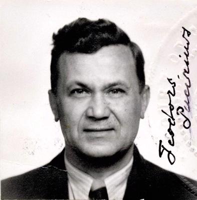 Teodors Puciriuss. 1952. gads.