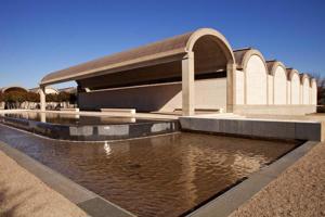 Arhitekta Luisa Kāna projektētais Kimbela mākslas muzejs Fortvērtā. ASV, 06.01.2015.