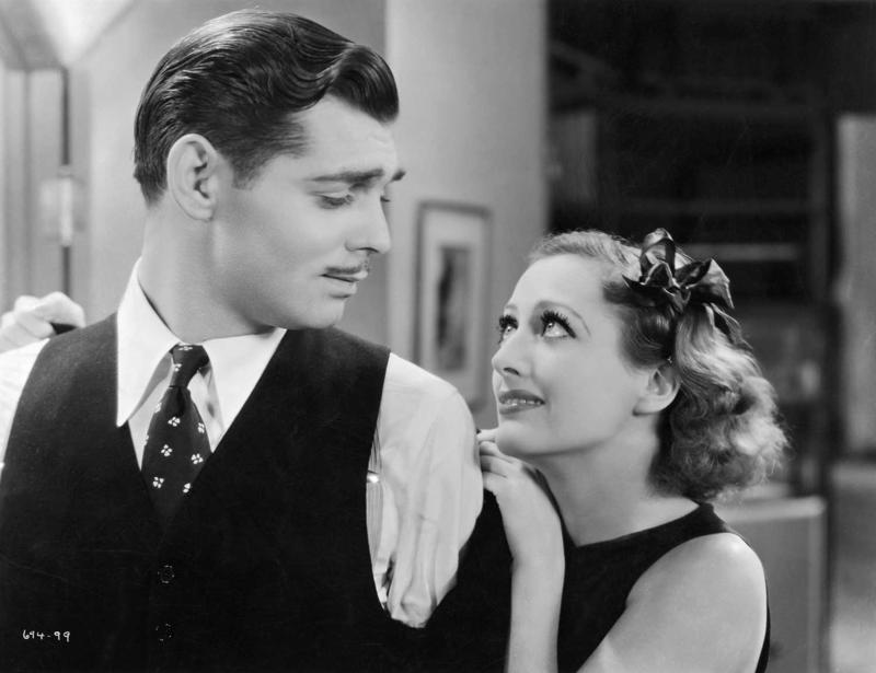 Klārks Geibls un Džoana Kroforda filmā "Dejojošā lēdija", 1933. gads.