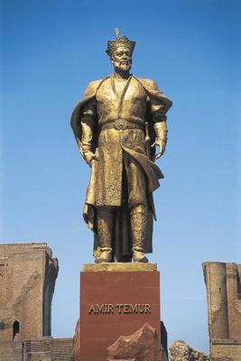 Timura memoriāls. Šahrisabza, Uzbekistāna. 2009. gads.