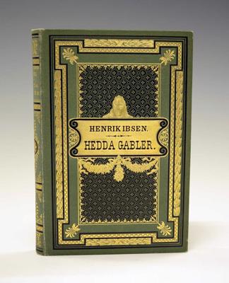 Henrika Ibsena luga "Heda Gāblere". Kopenhāgena, izdevniecība Gyldendalske Boghandel, 1890. gads.