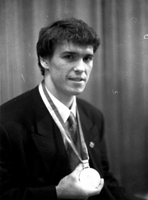Pasaules čempions hokejā Artūrs Irbe. 1990. gads.